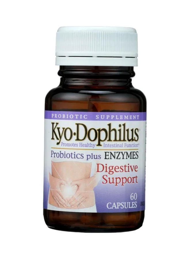 kyolic Enzyme+ Probiotic Supplement - 60 Capsule
