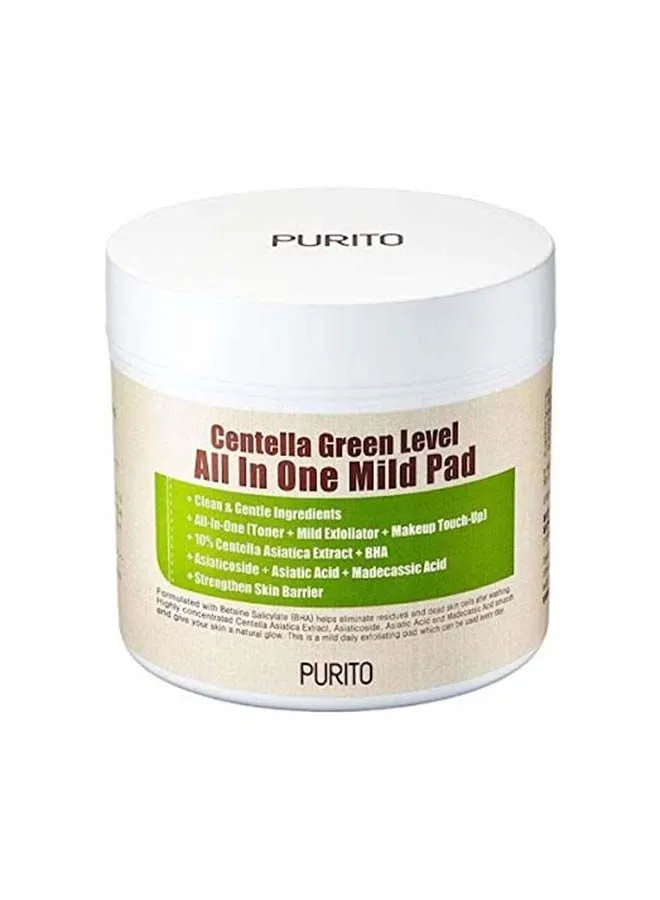 PURITO Centella Green Level All in One Mild Pad 130ml