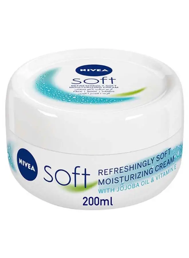 NIVEA Soft Refreshing & Moisturizing Cream 200ml