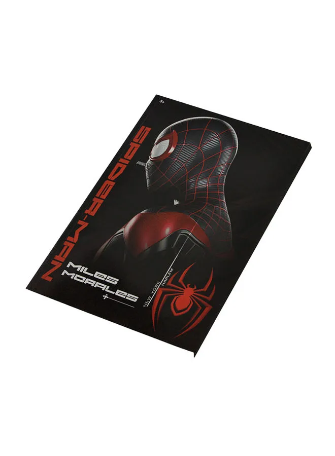 MARVEL Spiderman Notebook A4 ARB Black/Red
