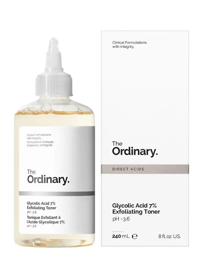 The Ordinary Glycolic Acid 7% Toning Solution Clear 240ml