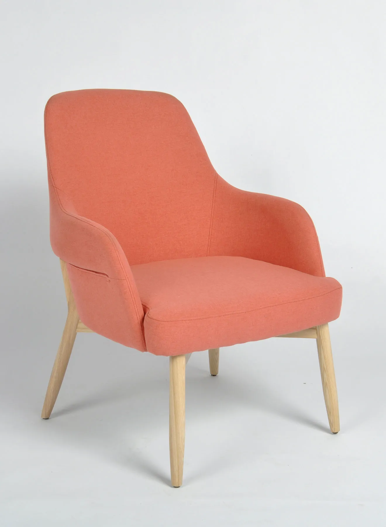 Switch Armchair In Red Wooden Chair Size 68 X 78 X 86.5