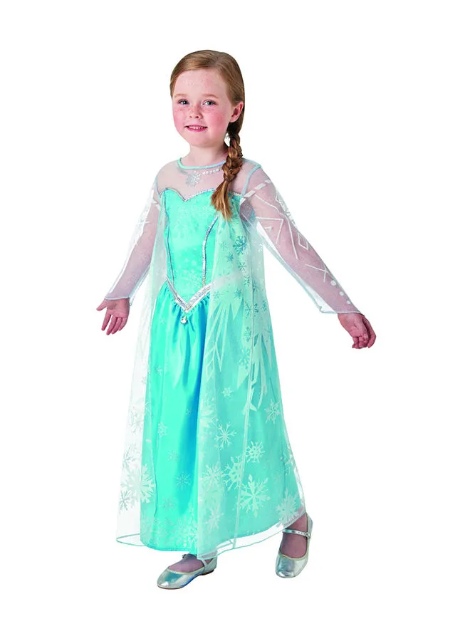 RUBIE'S Disney Frozen Movie Queen Elsa Deluxe Costume Small