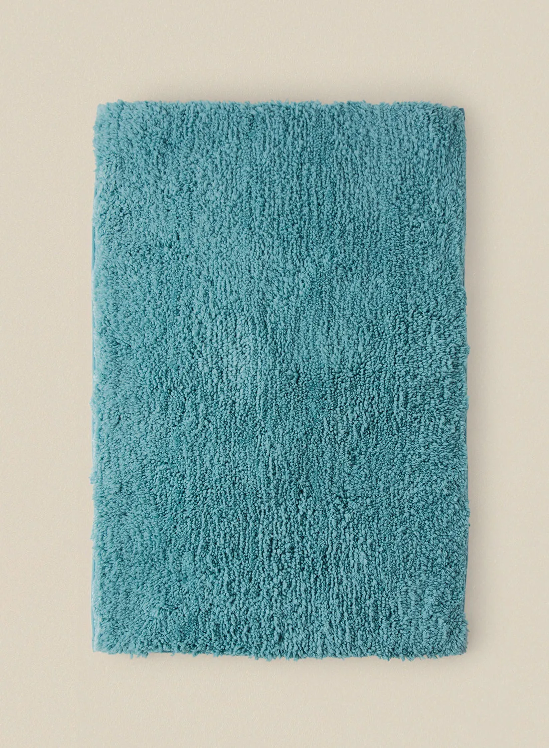 Noon East Bath Mat - 100% Polyester 1500 GSM - Urban Living Charisma Bathroom Mat - Hot Melt Backing - Soft And Cushion Pacific Blue 40 x 60cm