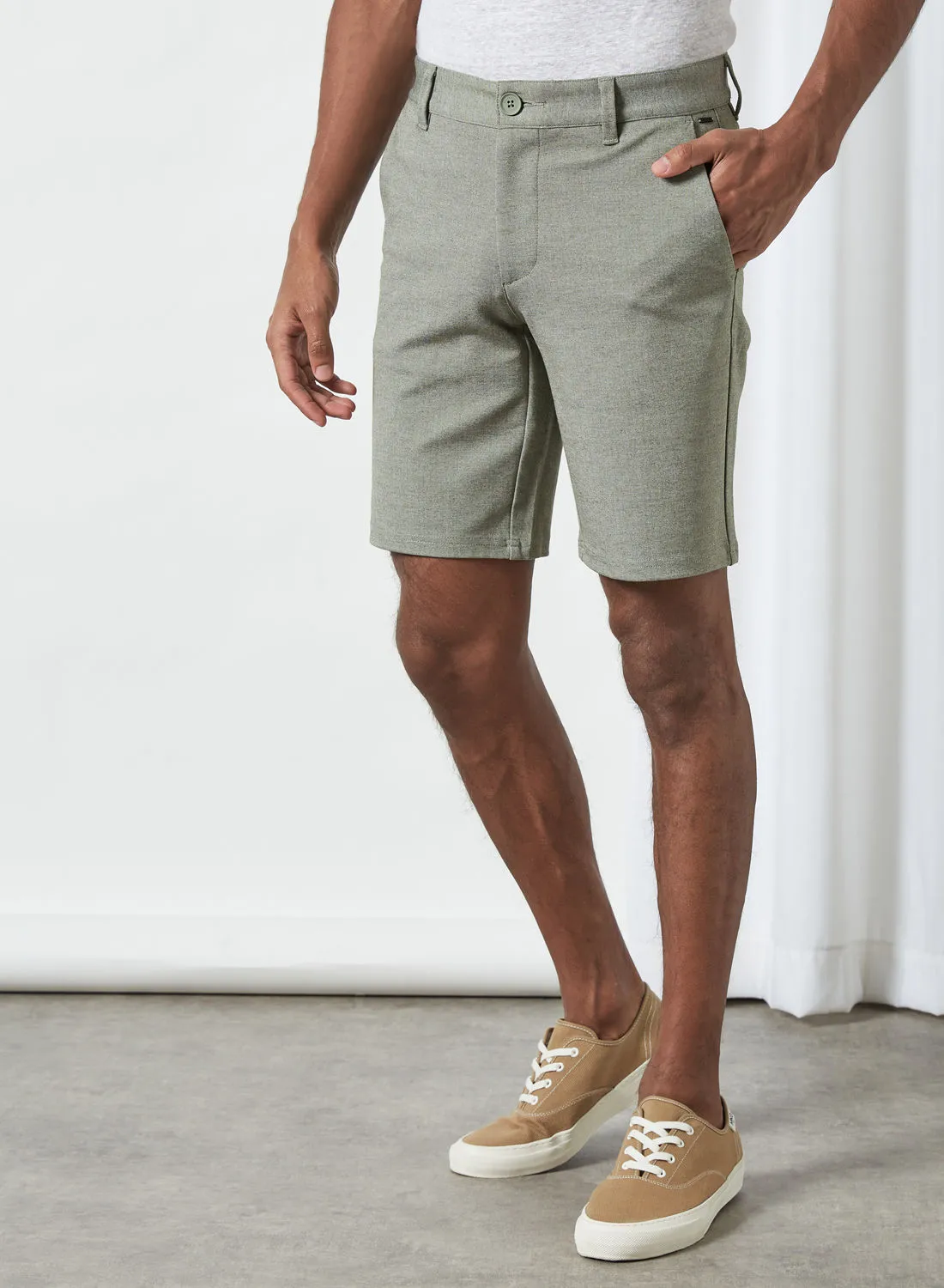 ONLY & SONS Mark Knitted Shorts Olive Night