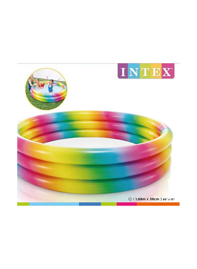 INTEX Rainbow Ombre Pool 168x38cm