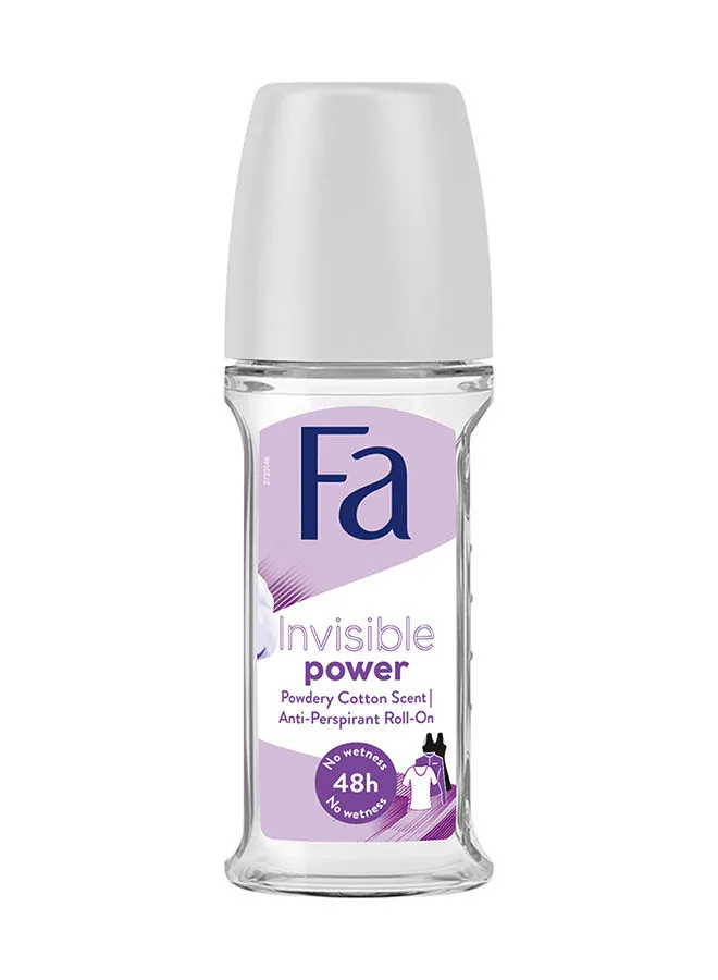 Fa Invisible Power Roll-On Clear 50ml