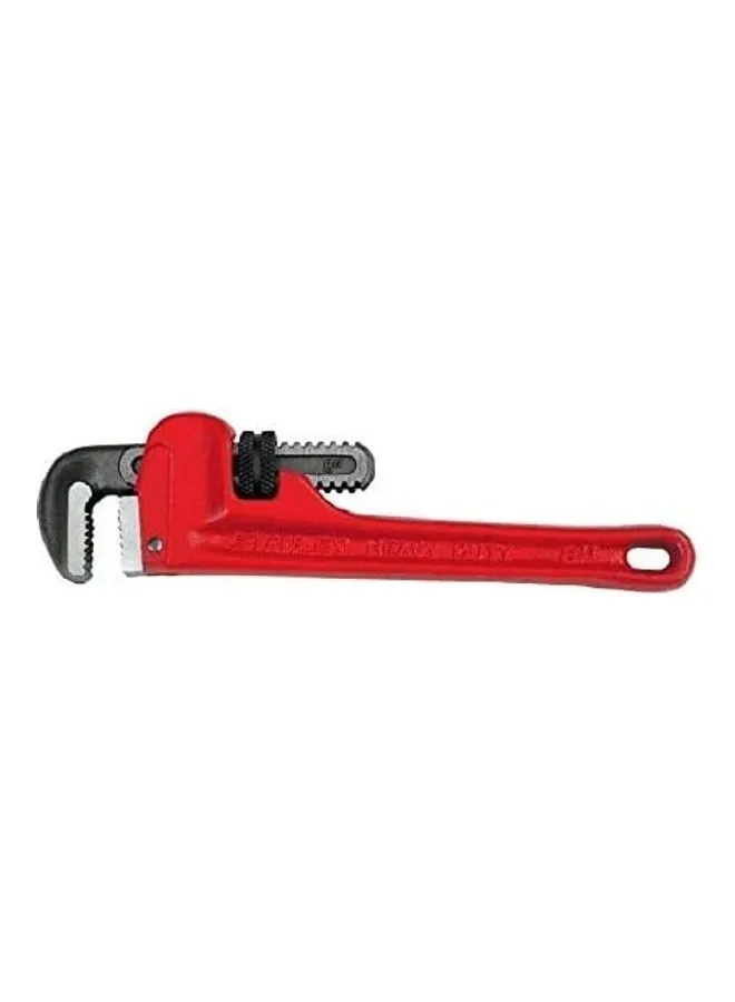 Stanley 550mm Straight Pipe Wrench - 87-626 Red