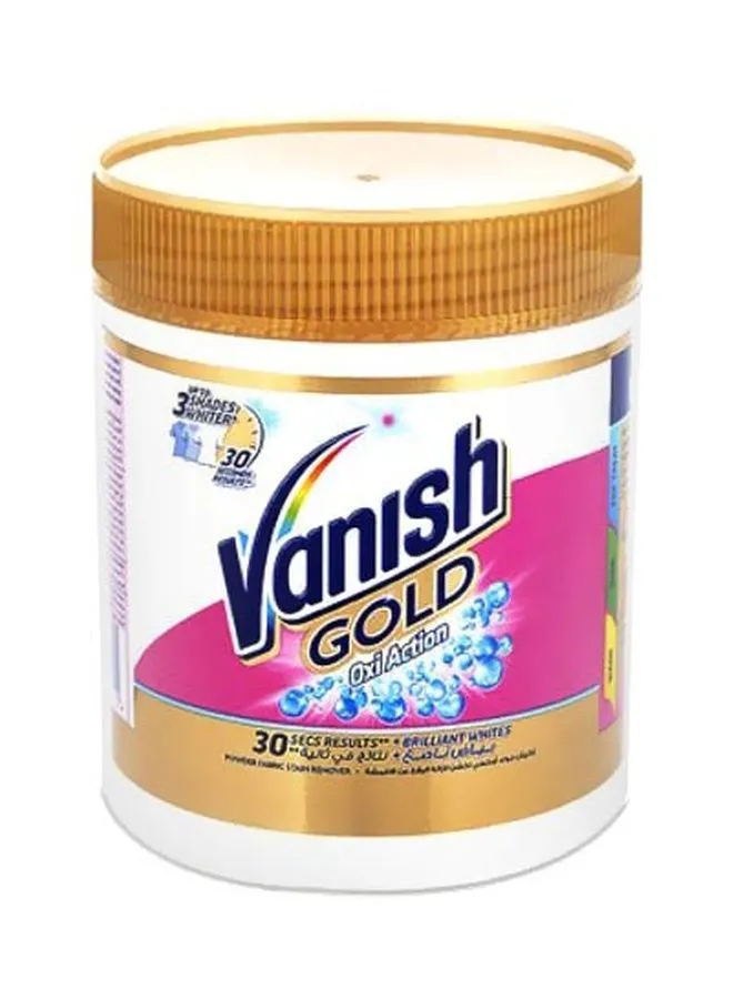 Vanish Laundry Stain Remover Oxi Action Gold Powder For Whites 450grams