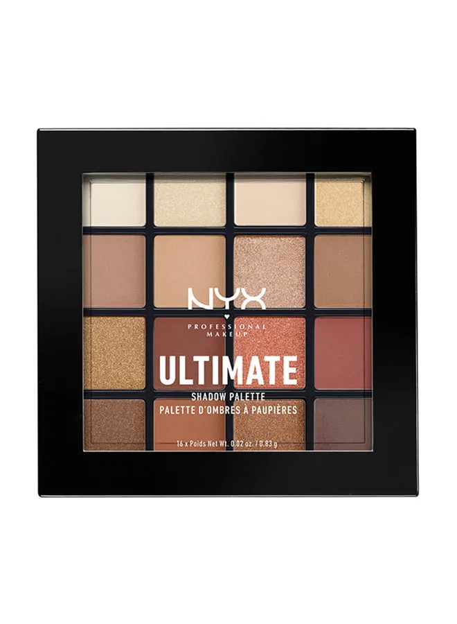 NYX PROFESSIONAL MAKEUP Ultimate Shadow Palette 03 Warm Neutrals