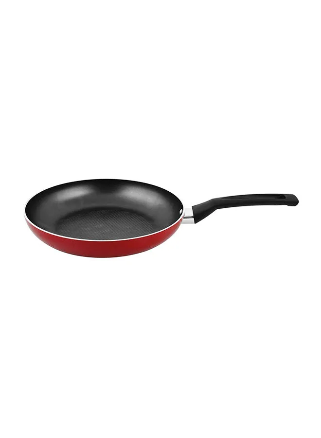 Prestige Safe Cook Open Frypan Red/Black 26cm