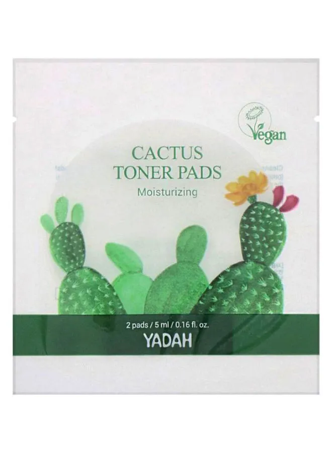 YADAH 20-Piece Cactus Toner Pad Set White 5ml White 5ml