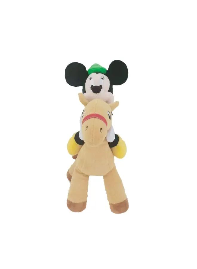 Disney Mickey On Camel Plush Toy 7inch