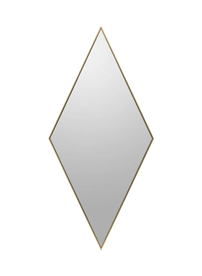 ebb & flow Modern Design Wall Mirror Unique Luxury Quality Material For The Perfect Stylish Home Gold 48 X 3.5 X 102.5cm