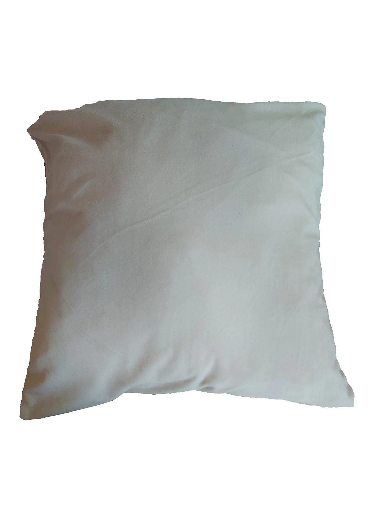 Hometown Fashionable Plain Cushion Cover Silver 45X45cm