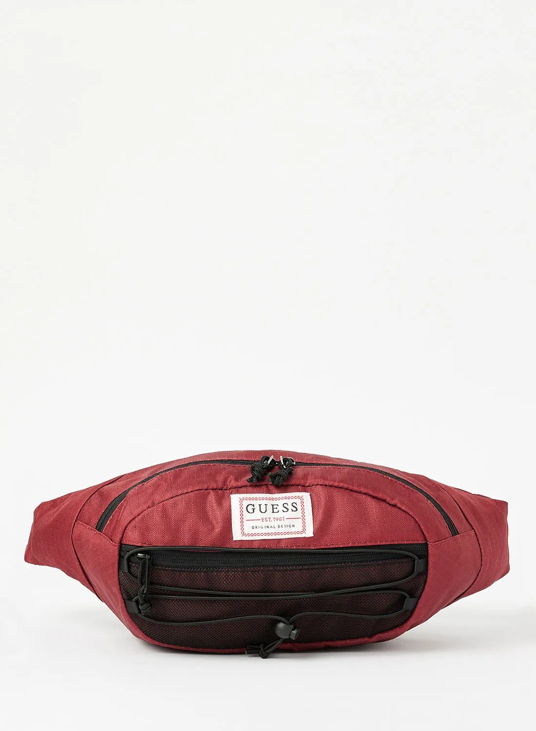 GUESS Expedition Waist Pack Maroon