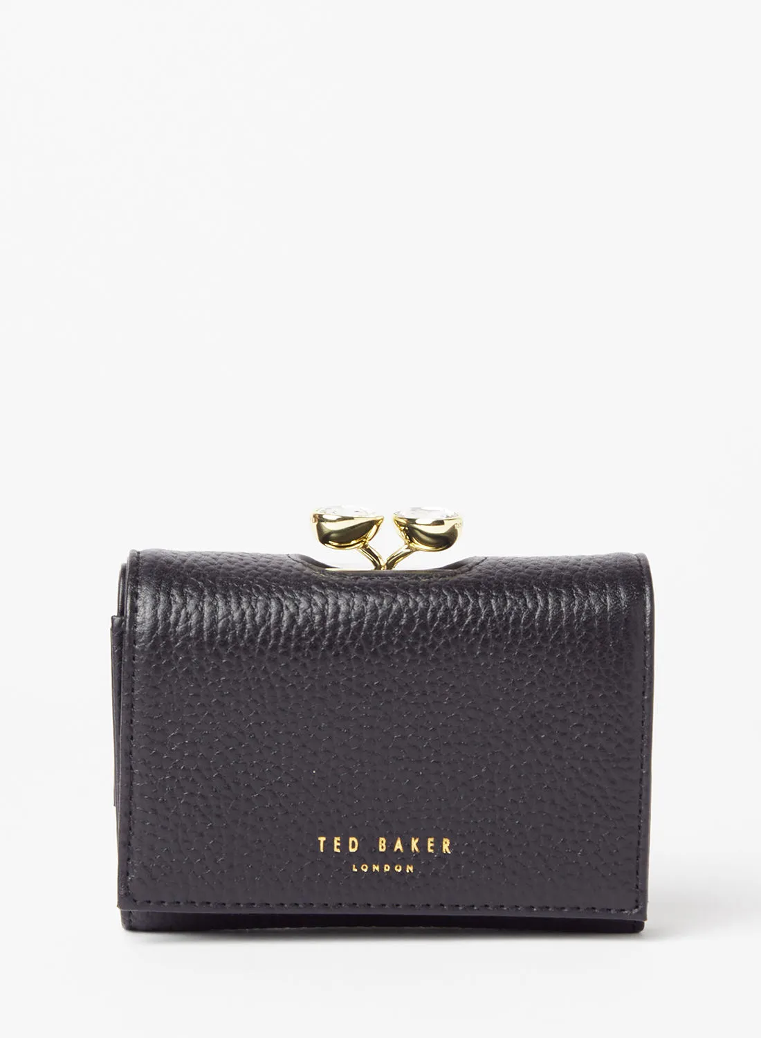 محفظة جلد أليشا من تيد بيكر - سوداء