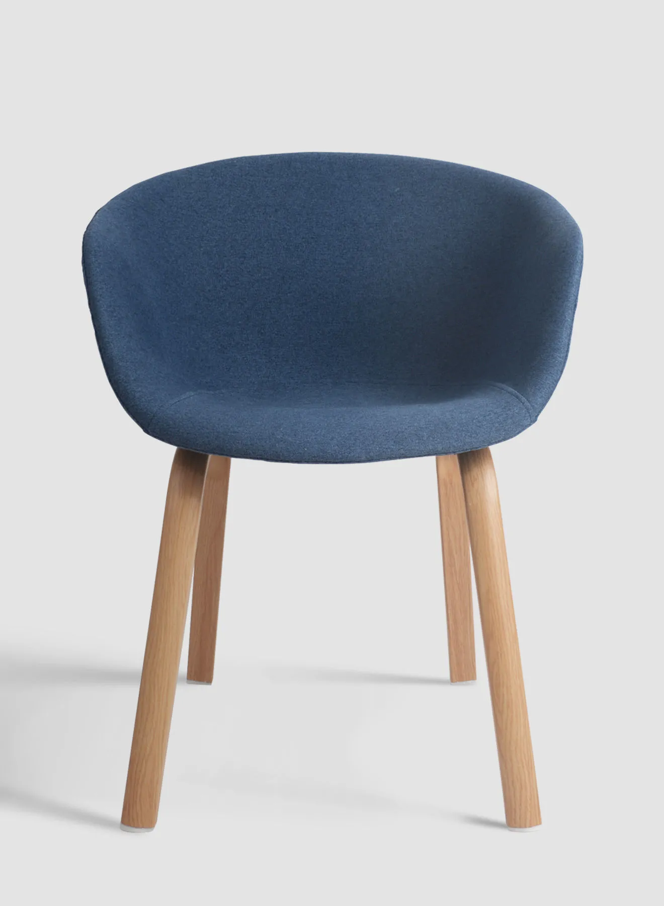 Switch Armchair In Grey Blue Wooden Chair Size 54.5 X 57 X 76Cm