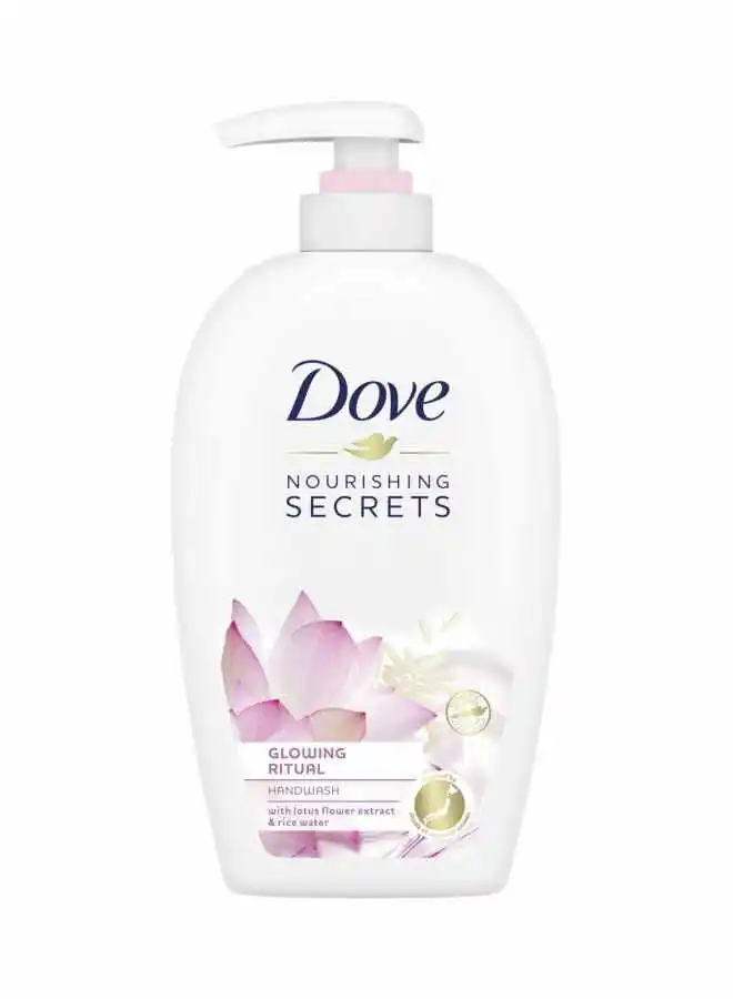 Dove Glowing Ritual Hand Wash With Lotus Flower Extract And Rice Water 500ml