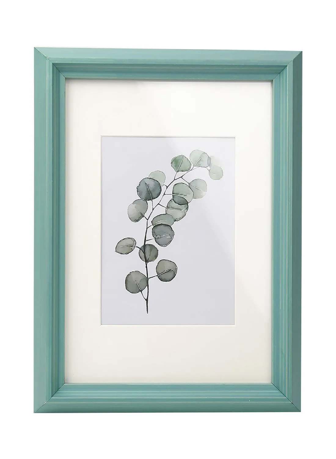 Switch Wall Frames With Outer Frame Teal Outer frame size--L26xH35 cm Photo size--5x7 inch