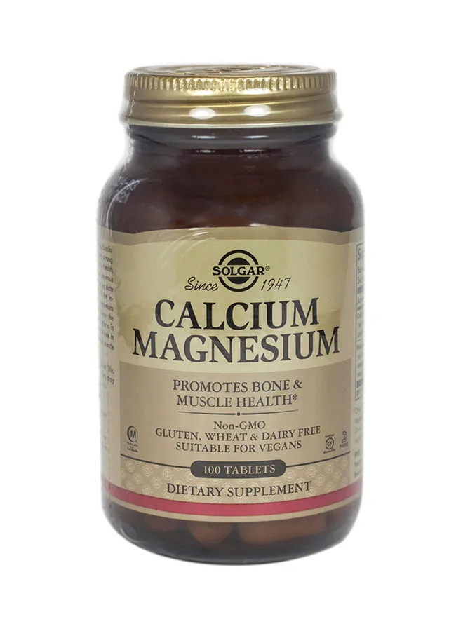 Solgar Dietary Supplement Calcium Magnesium