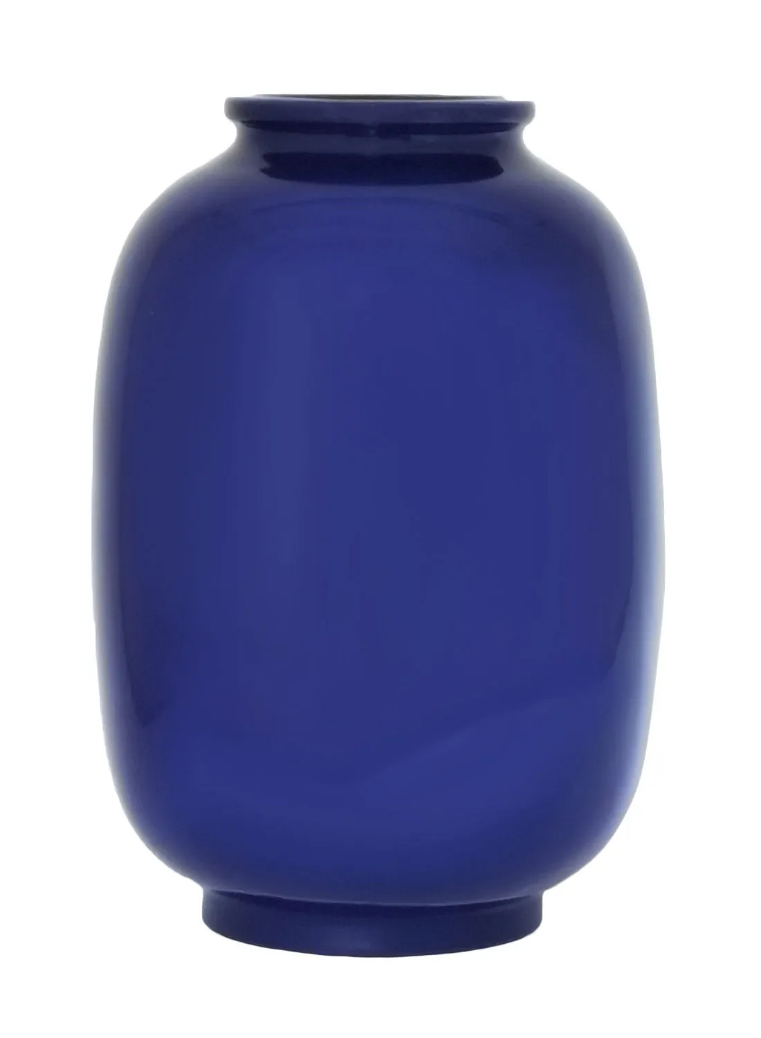 ebb & flow Classic Artistic Shape Ceramic Vase Unique Luxury Quality Material For The Perfect Stylish Home N13-012 Blue 31.5 x 46cm