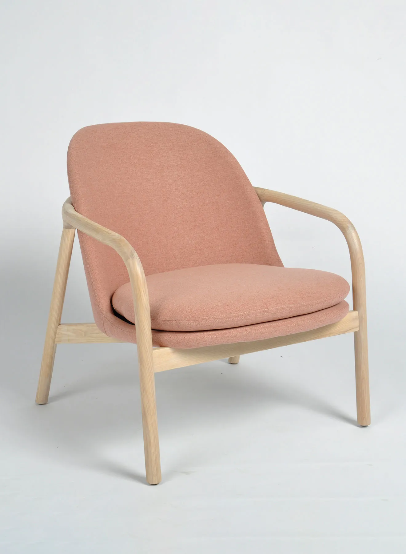 Switch Armchair In Pink Wooden Chair Size 69X 77X 75.5
