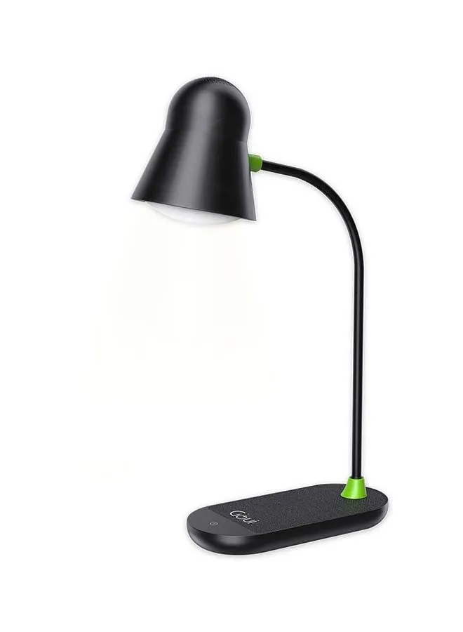 Goui Fusion LED Lamp With Speaker & Wireless Charger 10 watt Black