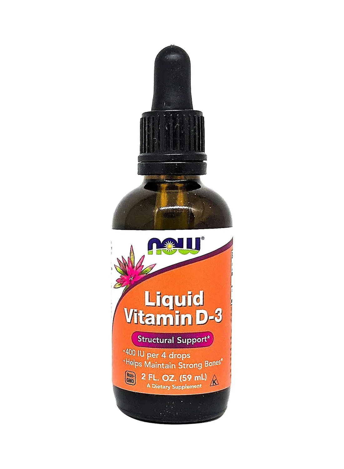 Now Foods Liquid Vitamin D-3 59ml
