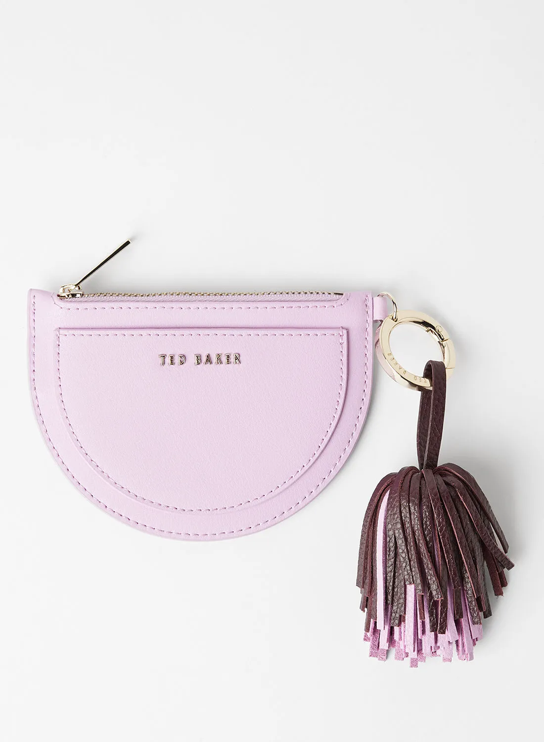Ted Baker Multi Clip Coin Purse Light Pink