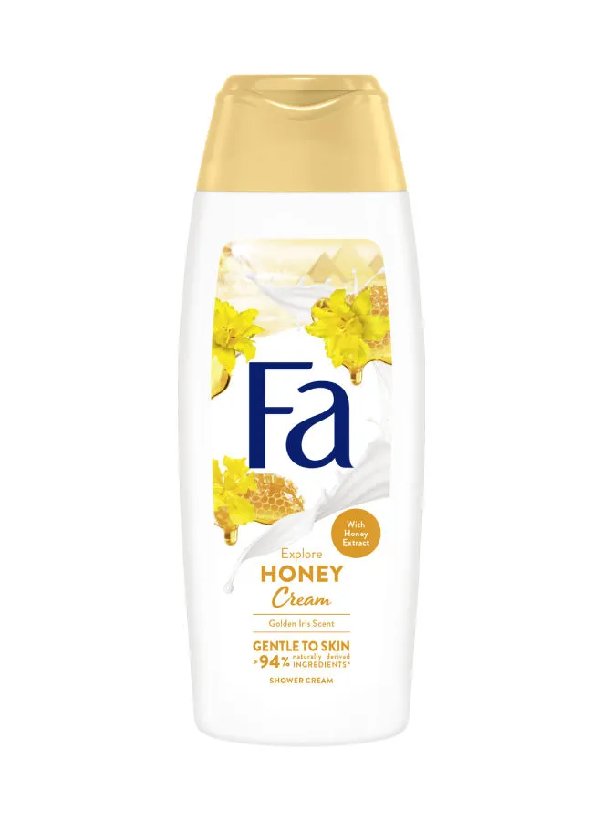 Fa Honey Creme Golden Iris Scent Shower Cream White 500ml