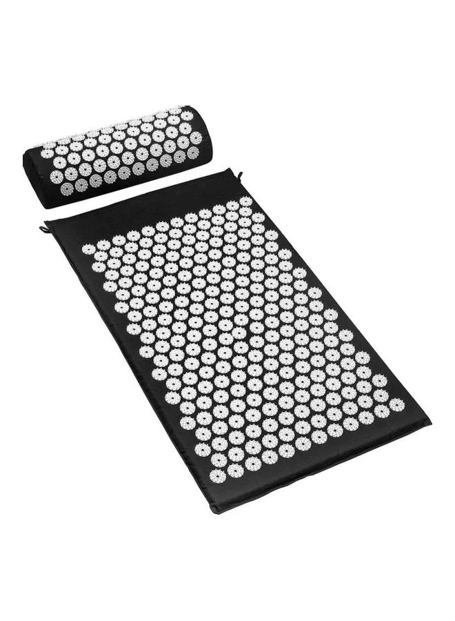 Toshionics Pain Relief Acupressure Mat And Pillow Set