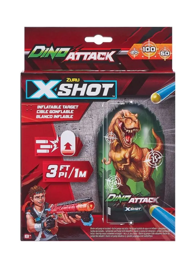 Zuru X-Shot X-Shot - Dino Attack-Inflatable Dino Target 1meter