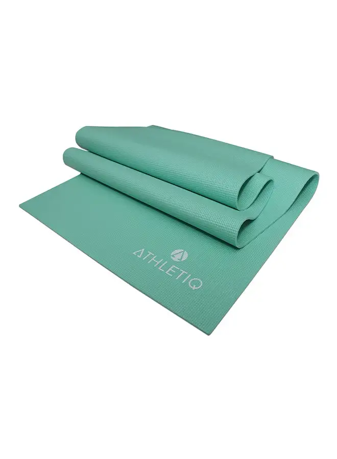 Athletiq The PVC Soft Reversible Soft Long Plain Yoga Mat 5mm 215 x 66cm