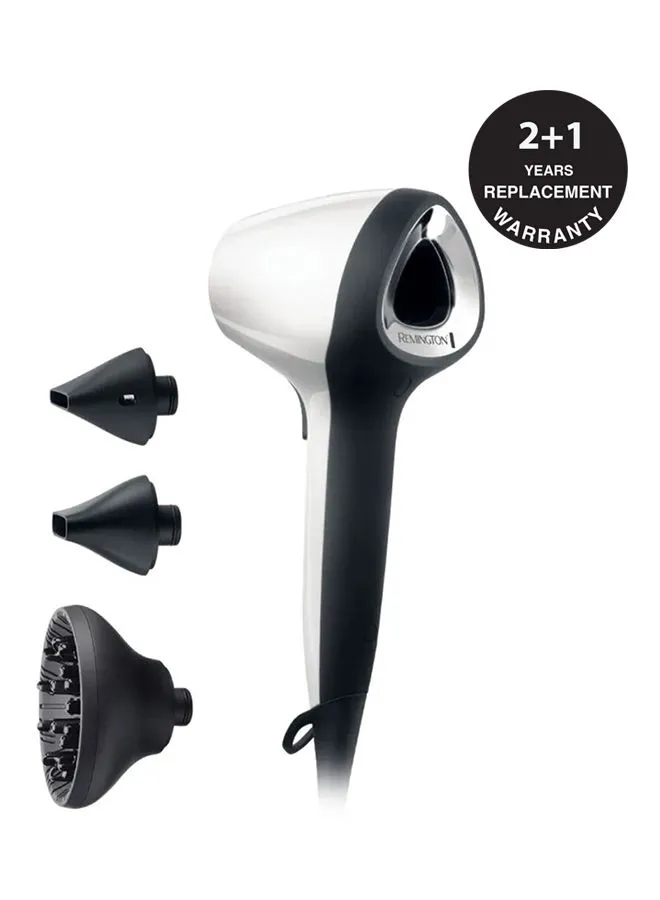 REMINGTON Air3D Hair Dryer Black/White