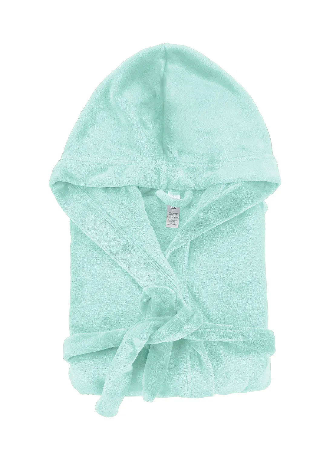 Bebi Bebi Kids Bathroom Towel Set - 240 GSM - Jade Green Color - Lightweight - Kids Hooded Comfortable - For Girls & Boys - 1 Piece - Jade Green