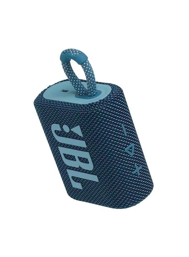 JBL GO 3 مكبر صوت بلوتوث محمول أزرق