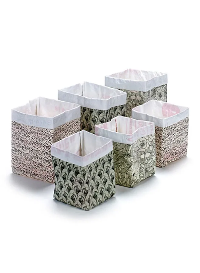 Serax 6-Piece Paper Bag Set Multicolour