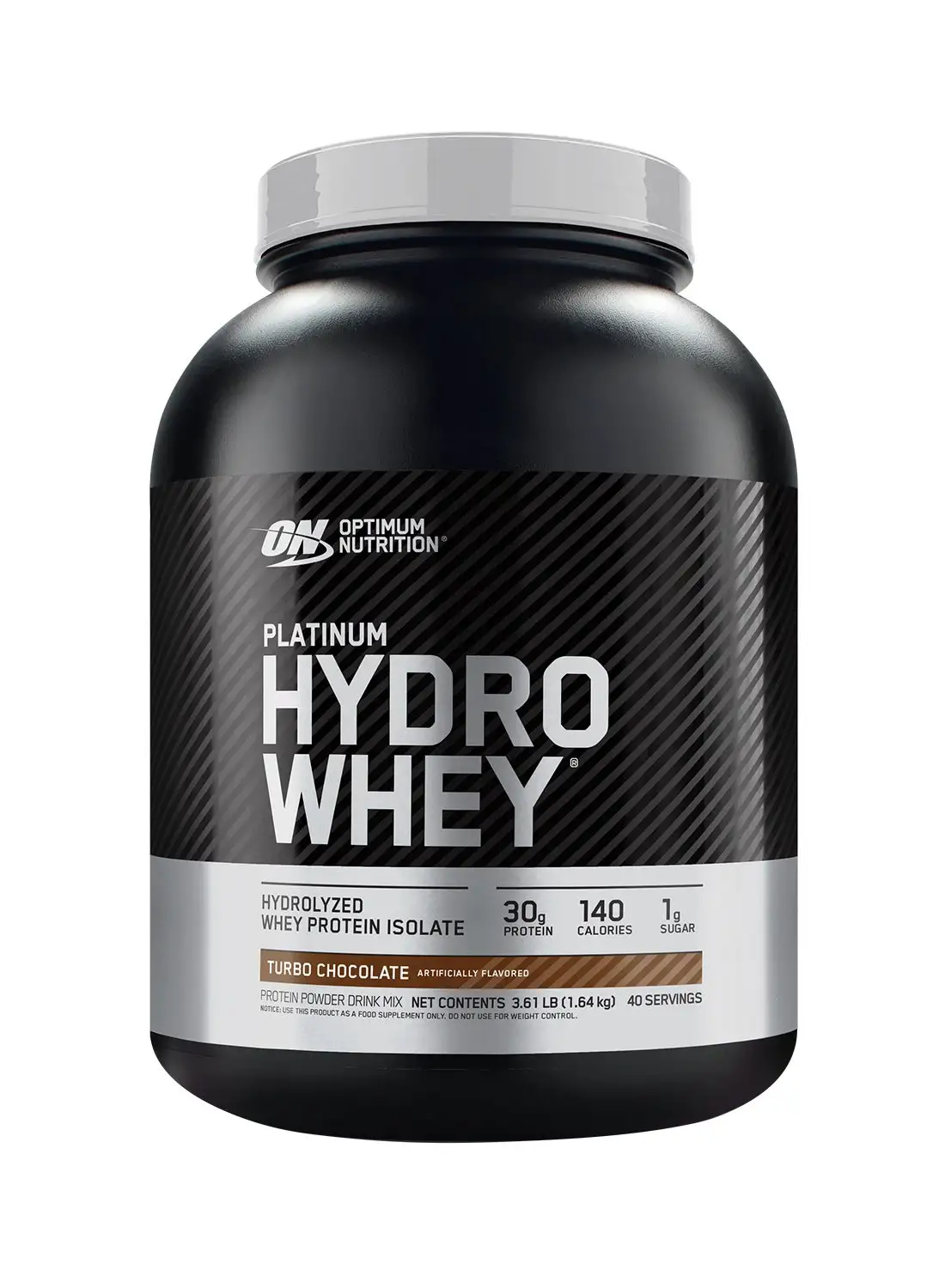 Optimum Nutrition Platinum Hydro Whey Protein Powder, Hydrolyzed Whey Protein Isolate Powder - Turbo Chocolate, 3.61 Lbs