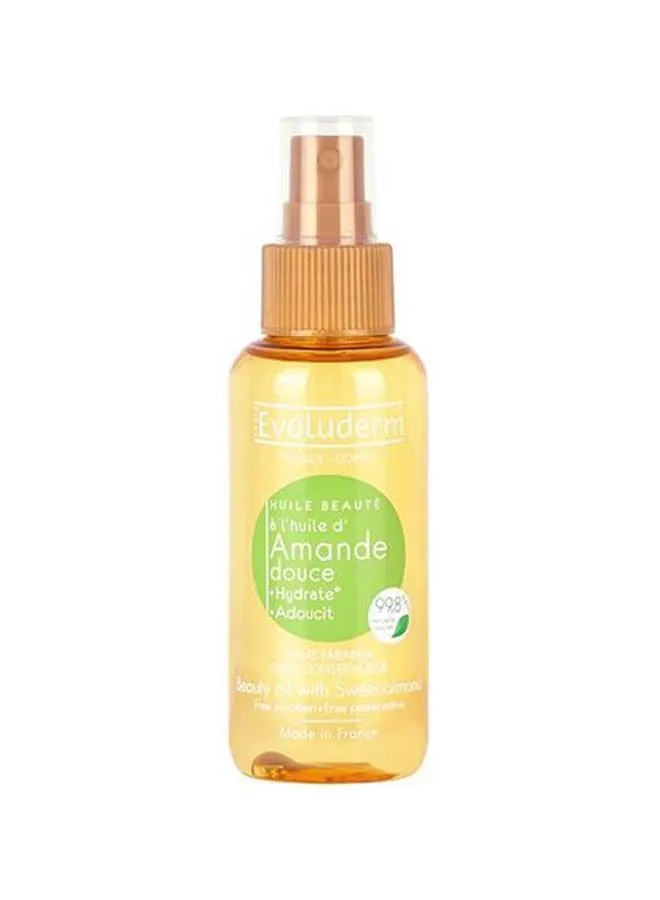 Evoluderm Beauty Oil W/ Sweet Almond 100 ml