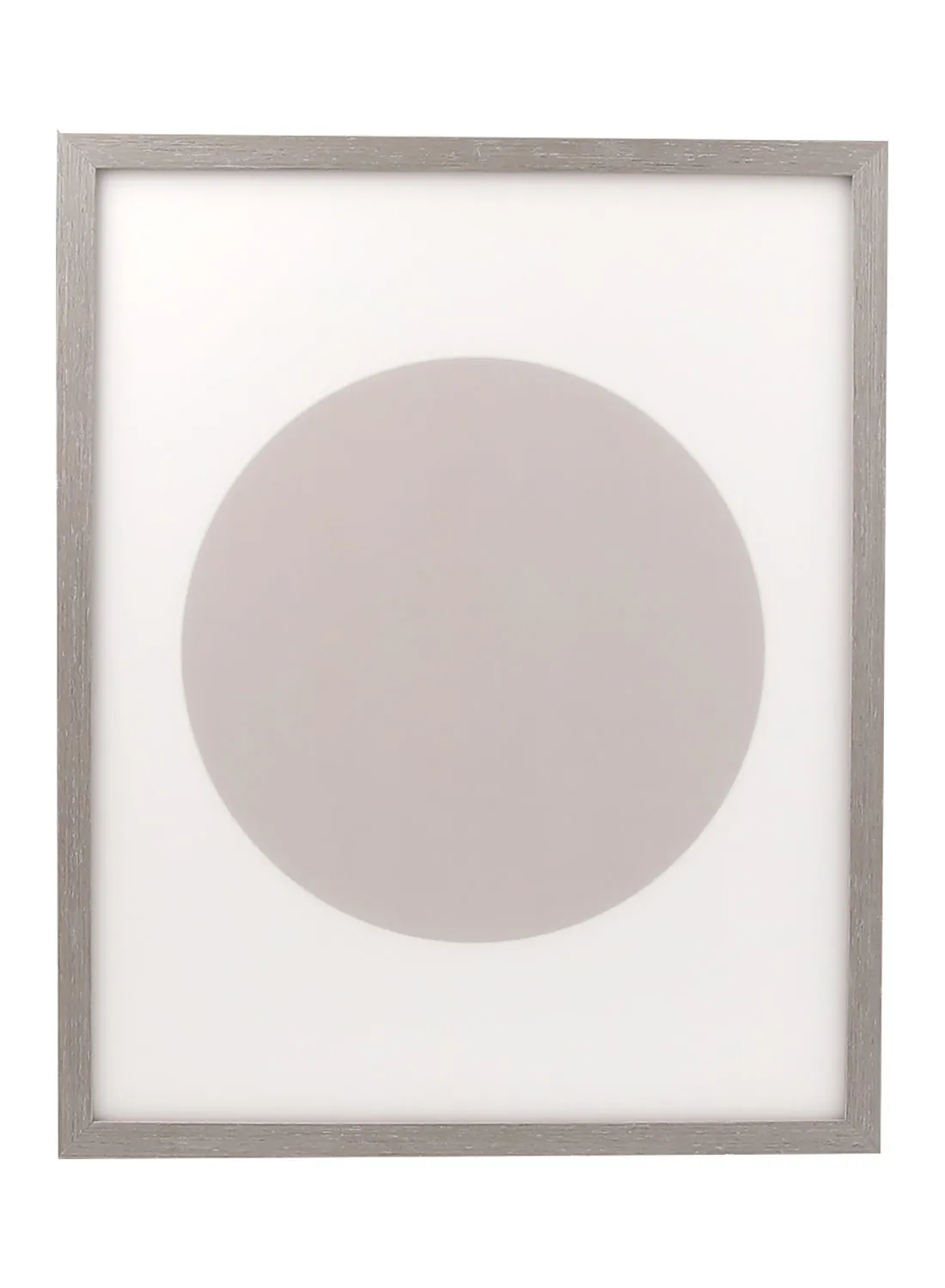 Switch Wall Frames With Outer Frame Grey Outer frame size--L43xH53 cm Photo size--Dia 11.8 inch