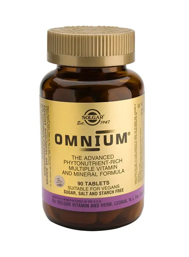 Solgar Omnium Multiple Vitamin And Mineral Formula