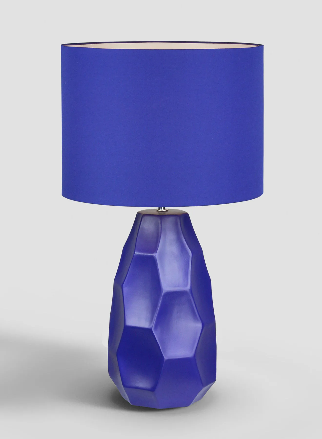 تبديل مصباح طاولة سيراميك سداسي مواد فاخرة فريدة من نوعها لمنزل أنيق ومثالي AT17171 أزرق 34 × 60.5 أزرق 34 × 60.5 سم