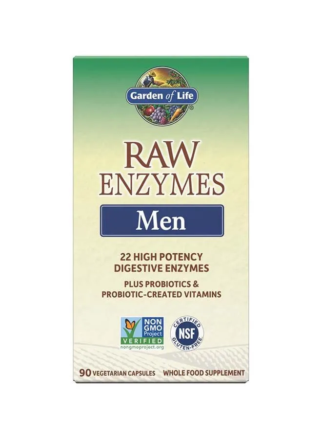 Garden of Life Raw Enzymes Wiser And Vegetarian Capsules