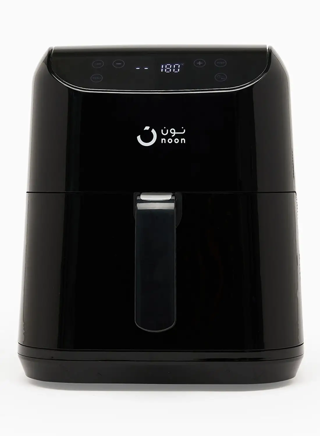 Noon East Digital Touch Air Fryer 5.5 Liter Capacity - Overload Protection - Healthy Air Fryer Without Oil 5.5 L 1700 W KZ-6011 Jet Black