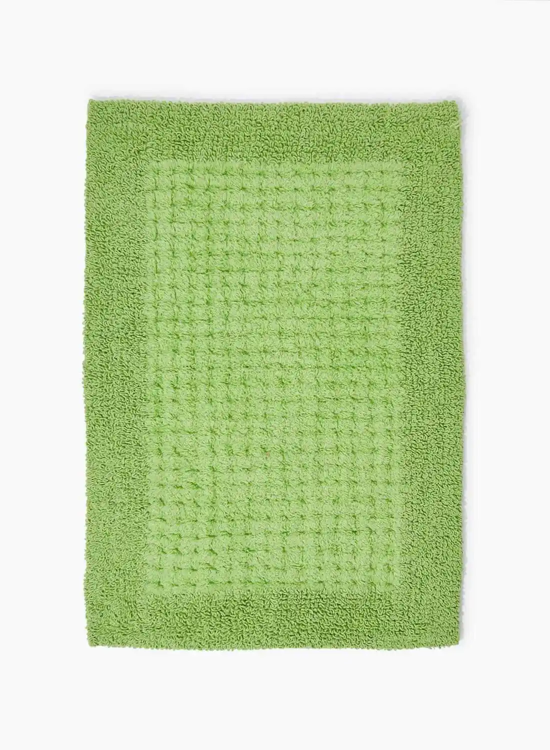 Amal Bath Mat - 100% Cotton 1720 GSM - Home Essential Bathroom Mat Reversible Apple 40 x 60cm