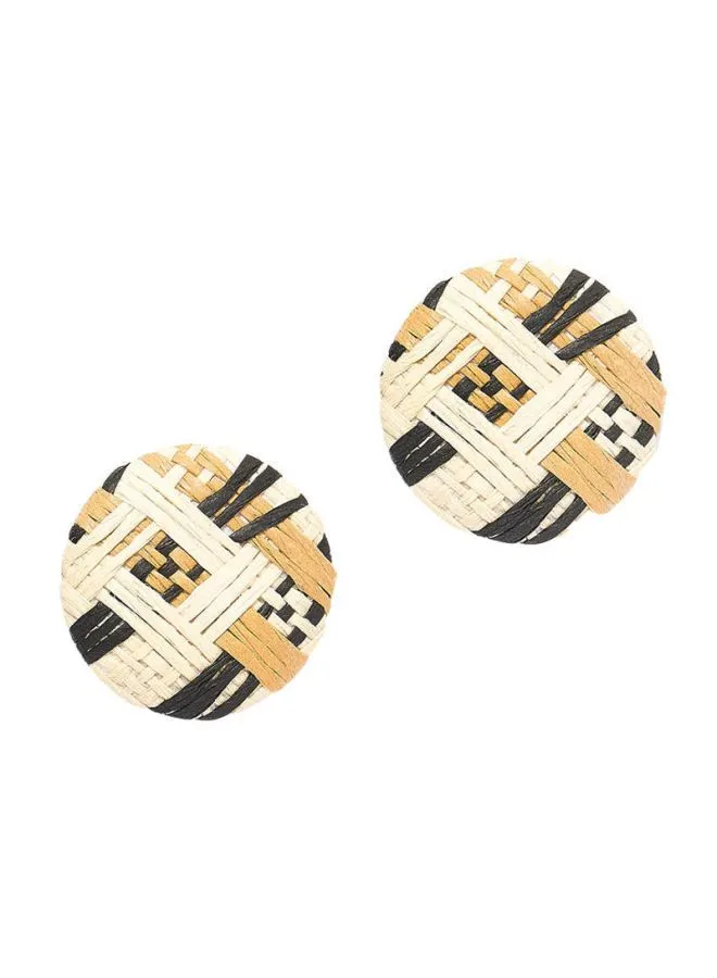 R&B Pair Of Fashinable Stud Earrings For Women One Size