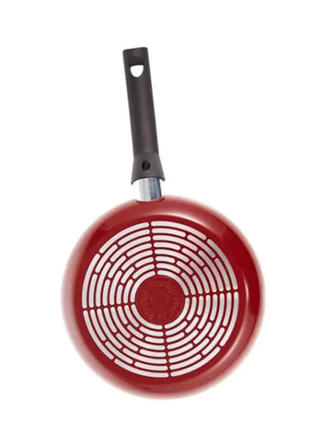 Prestige Safe Cook Open Frypan Red/Black 20cm
