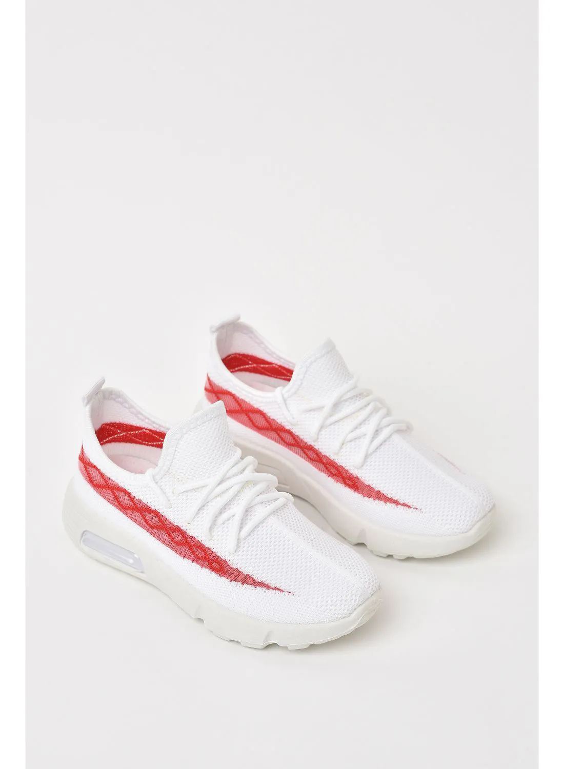 QUWA Casual Sneaker White/Red