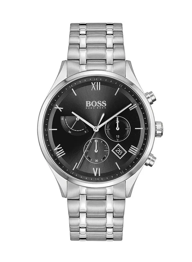 HUGO BOSS Men's Gallant  Black Dial Watch - 1513891